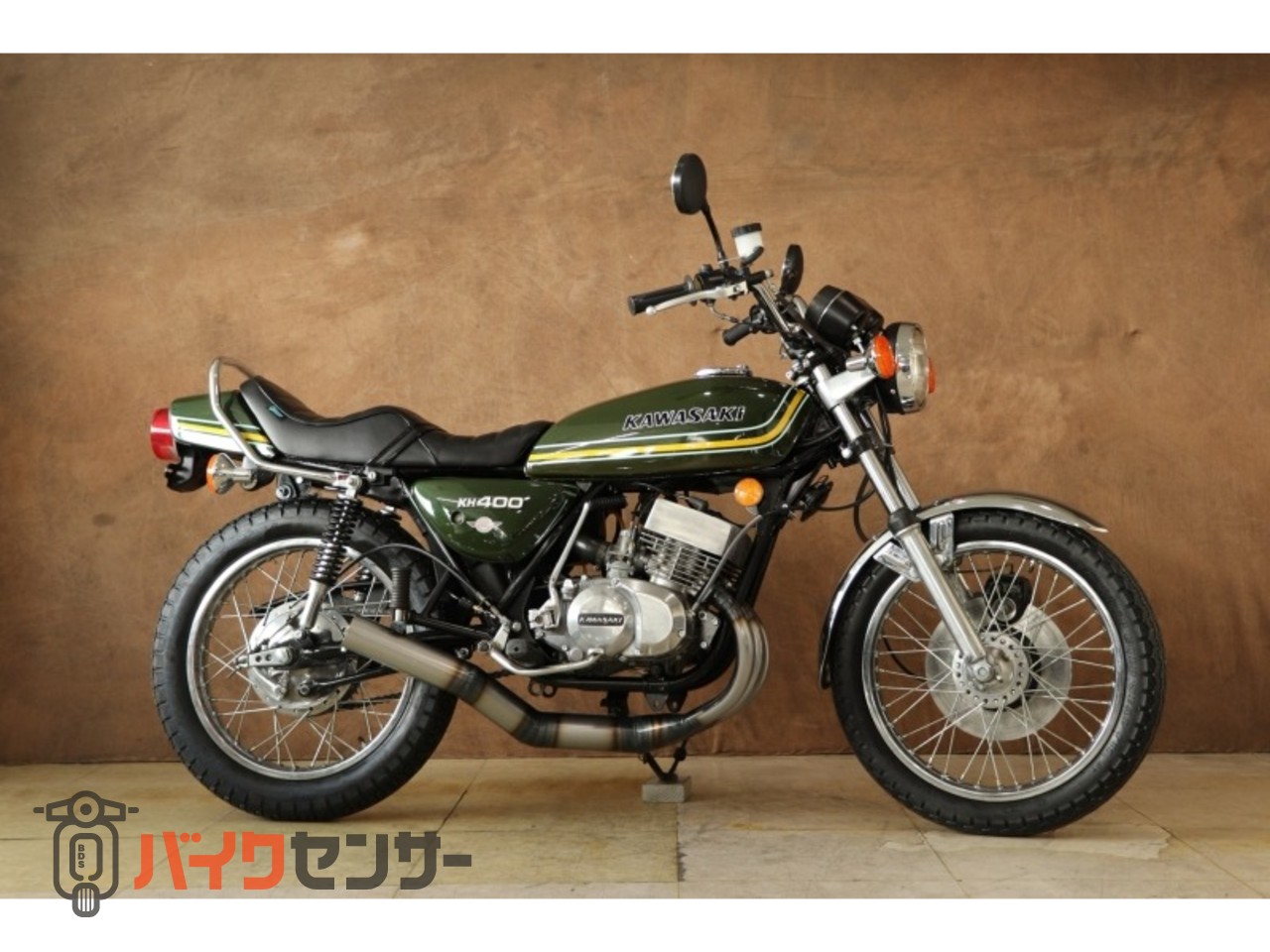 カワサキ KH400(A3) Dark Green x 70Φ集チャンクリア B693677| BDS
