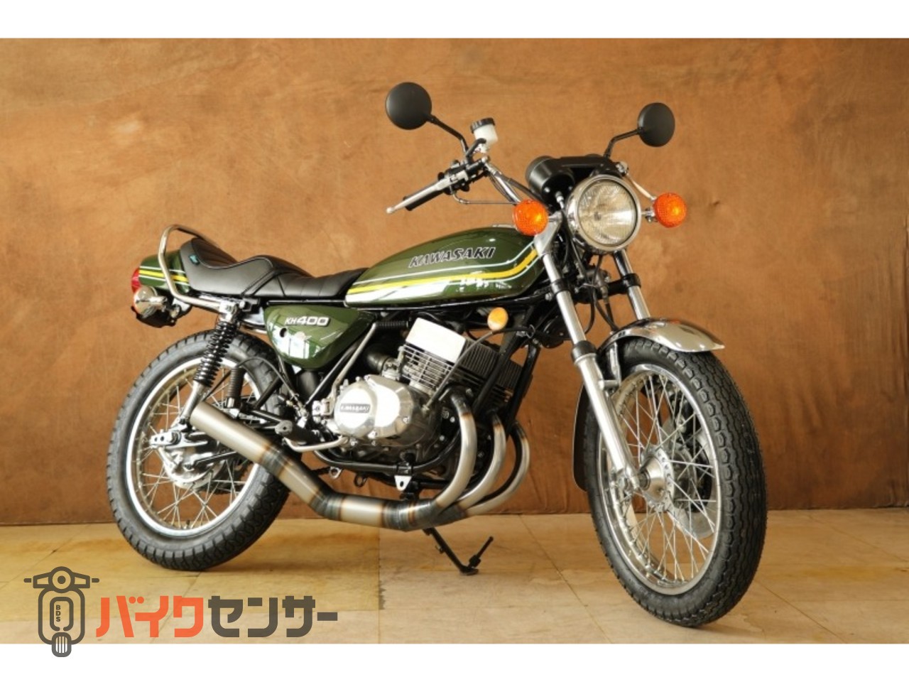 カワサキ KH400(A3) Dark Green x 70Φ集チャンクリア B693677| BDS