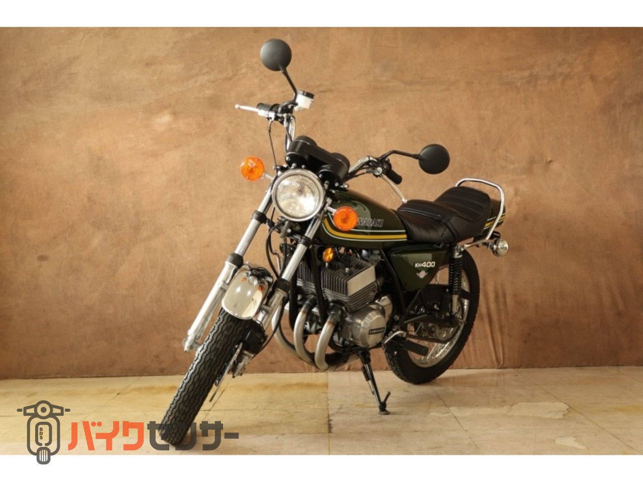 カワサキ KH400(A3) Dark Green x 70Φ集チャンクリア B693677| BDS