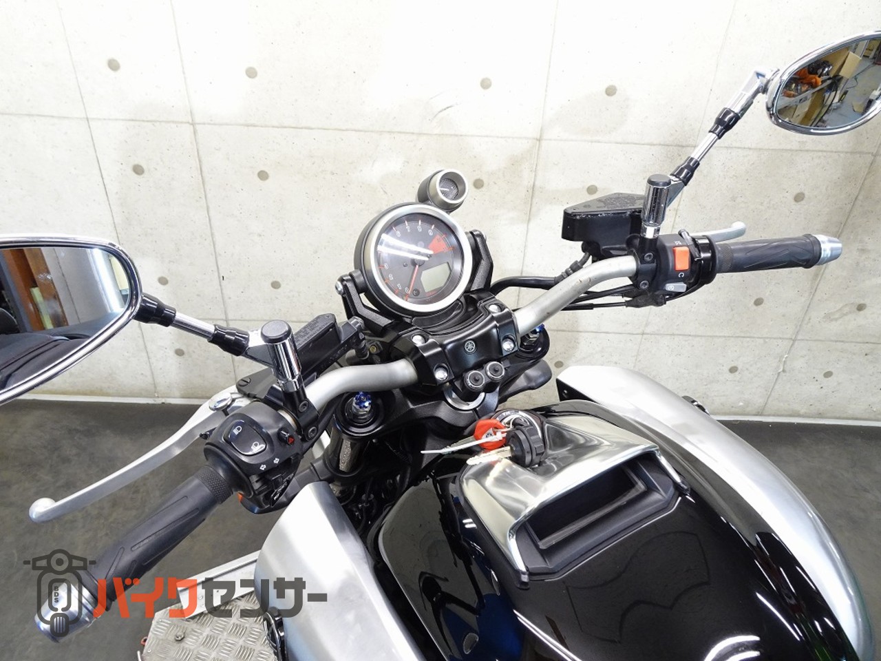 ヤマハ VMAX 1700 RP22J 2009年モデル ETC車載器 盗難警報