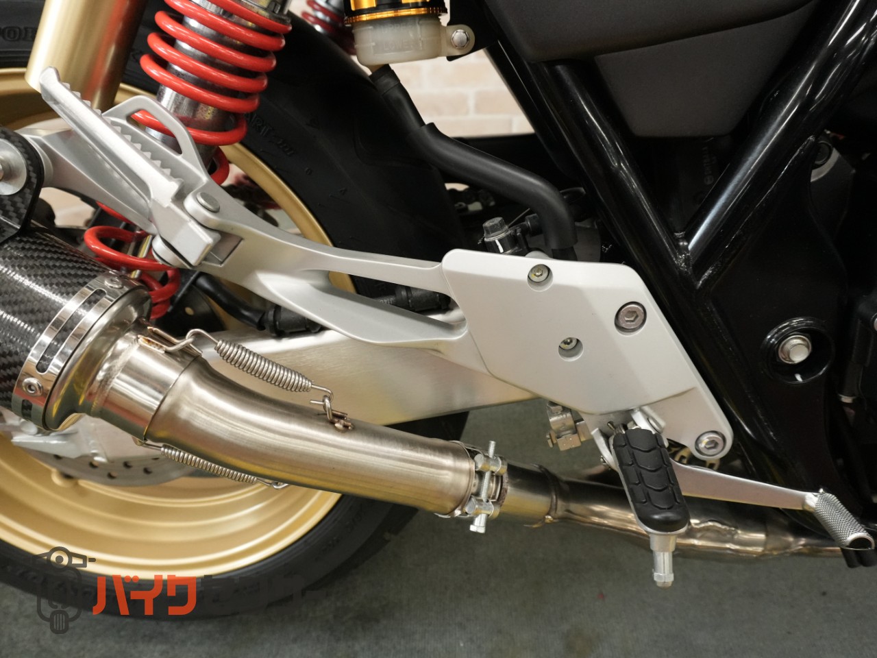 ホンダ CB400 SUPER FOUR VTEC REVO LCIサイレンサー U-UPリアサス