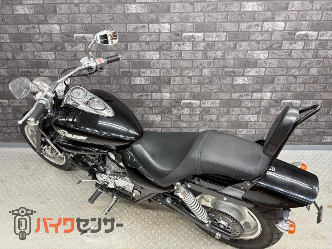 カワサキ エリミネーター250V 社外マフラー バックレスト B694859| BDS