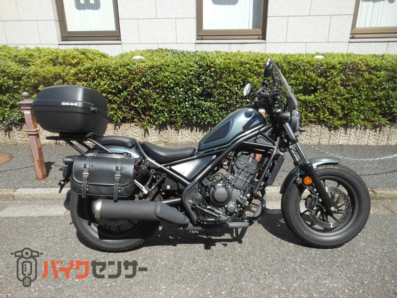 ホンダ レブル250 前後ドラレコ・ETC2.0・リアボックスSH44・左右
