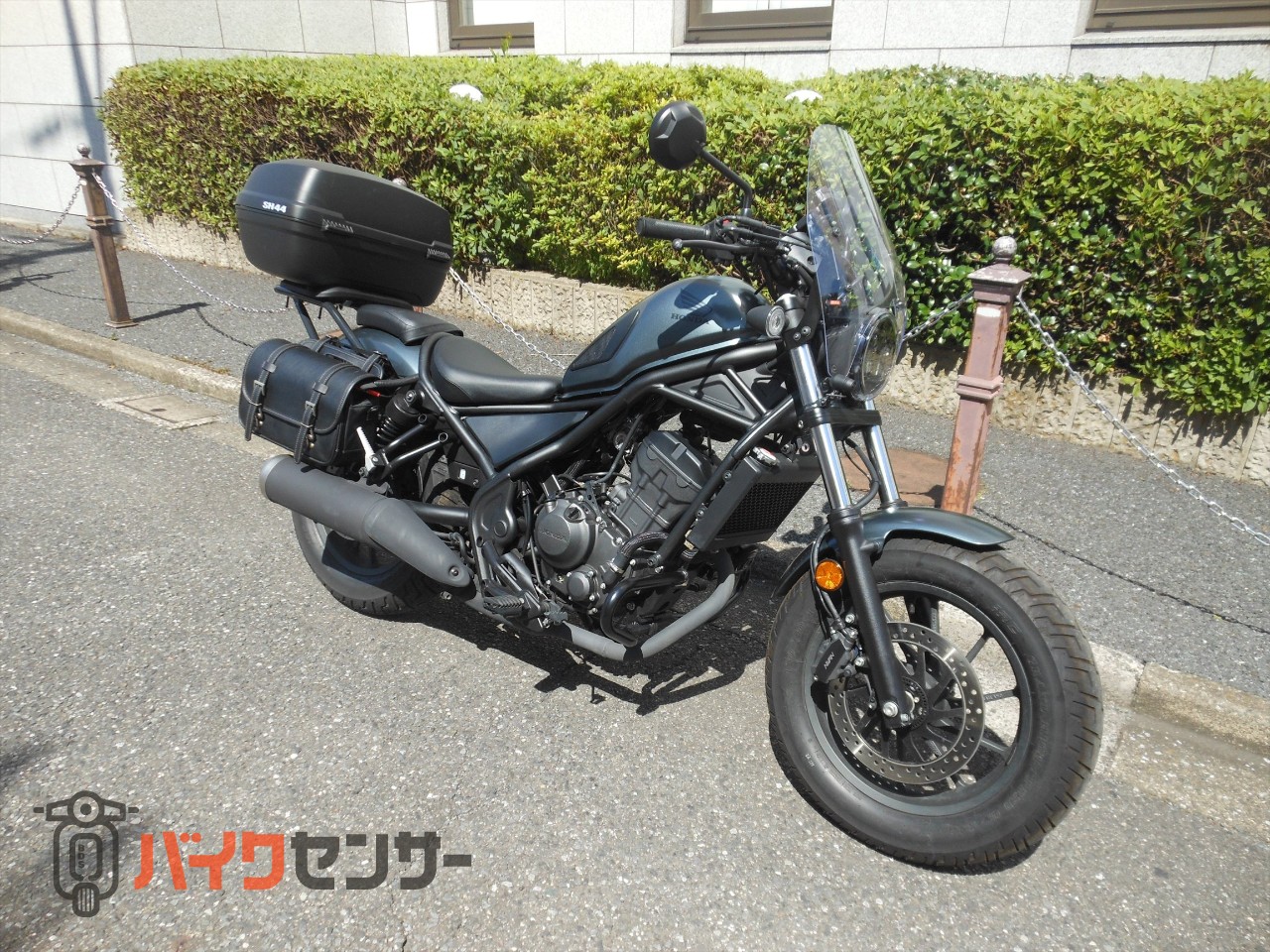 ホンダ レブル250 前後ドラレコ・ETC2.0・リアボックスSH44・左右