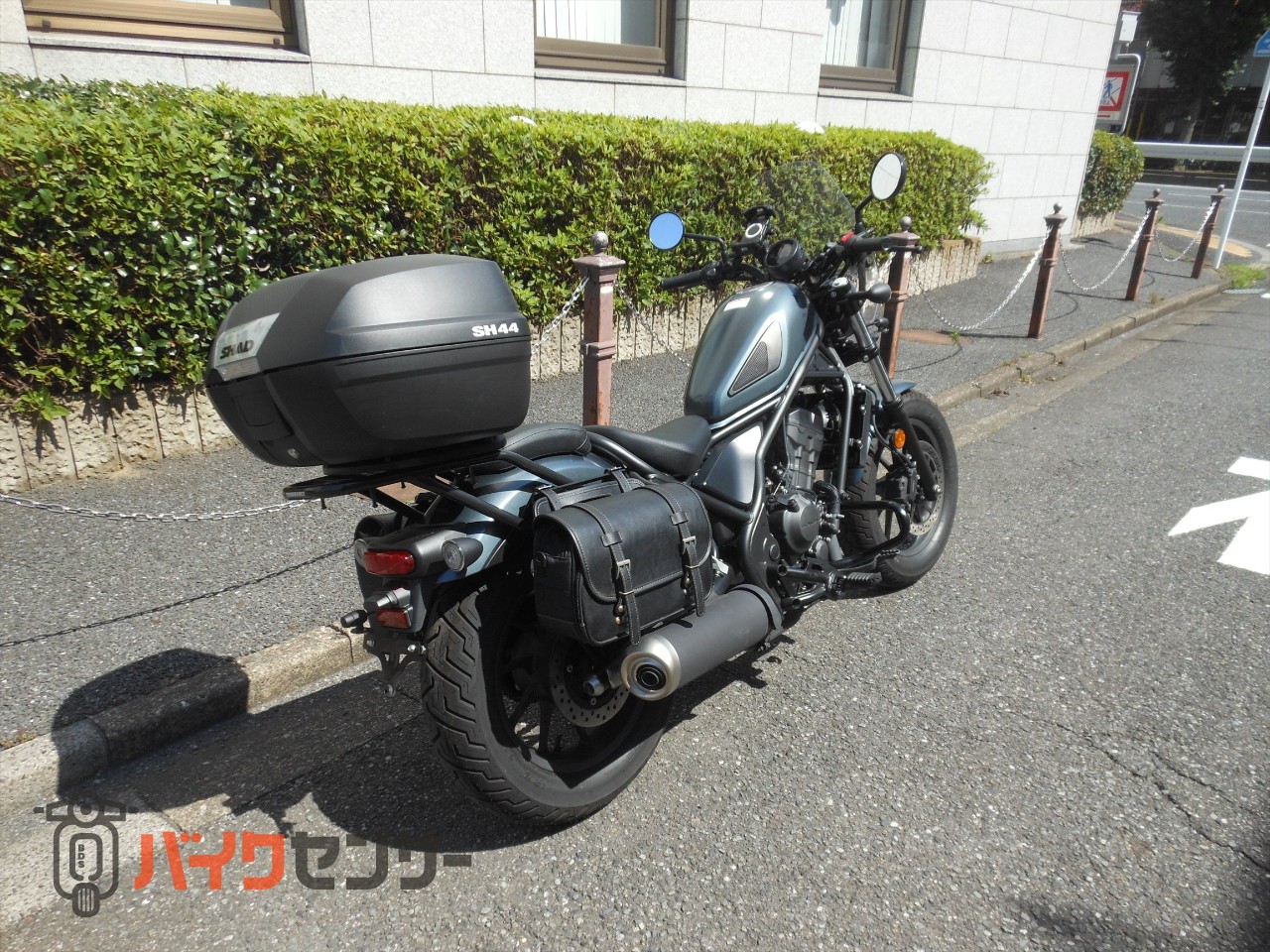 ホンダ レブル250 前後ドラレコ・ETC2.0・リアボックスSH44・左右