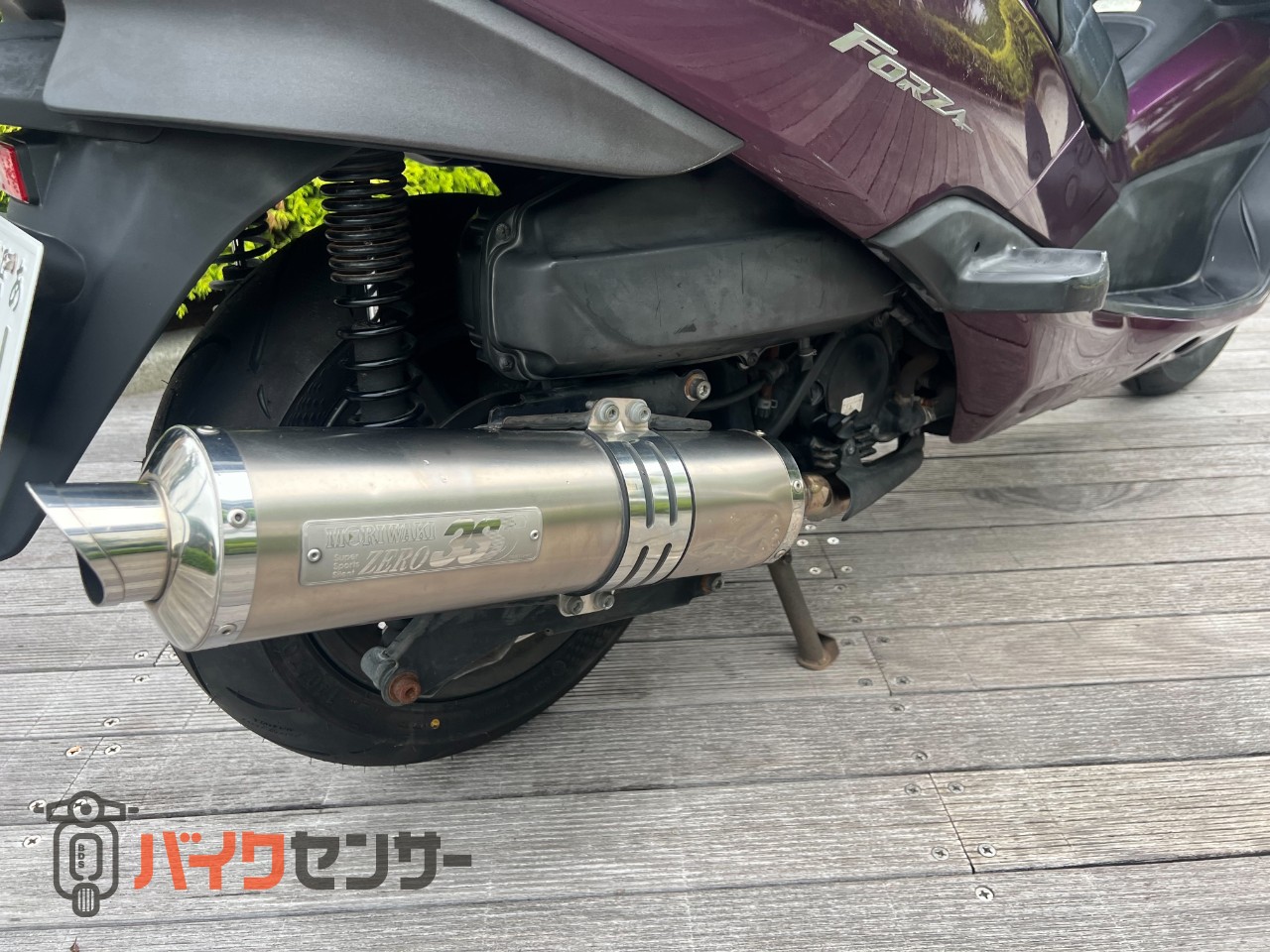 ホンダ フォルツァZ MF10 オーディオパッケージ タイヤ前後新品