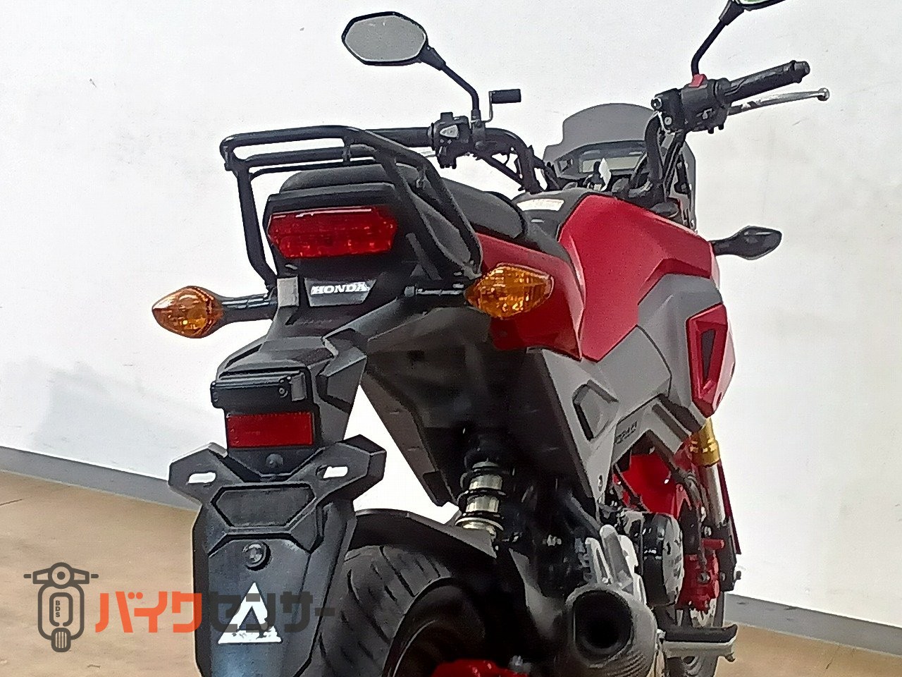 ホンダ GROM（グロム）／JC61型／ヨシムラ製マフラー装備／リア