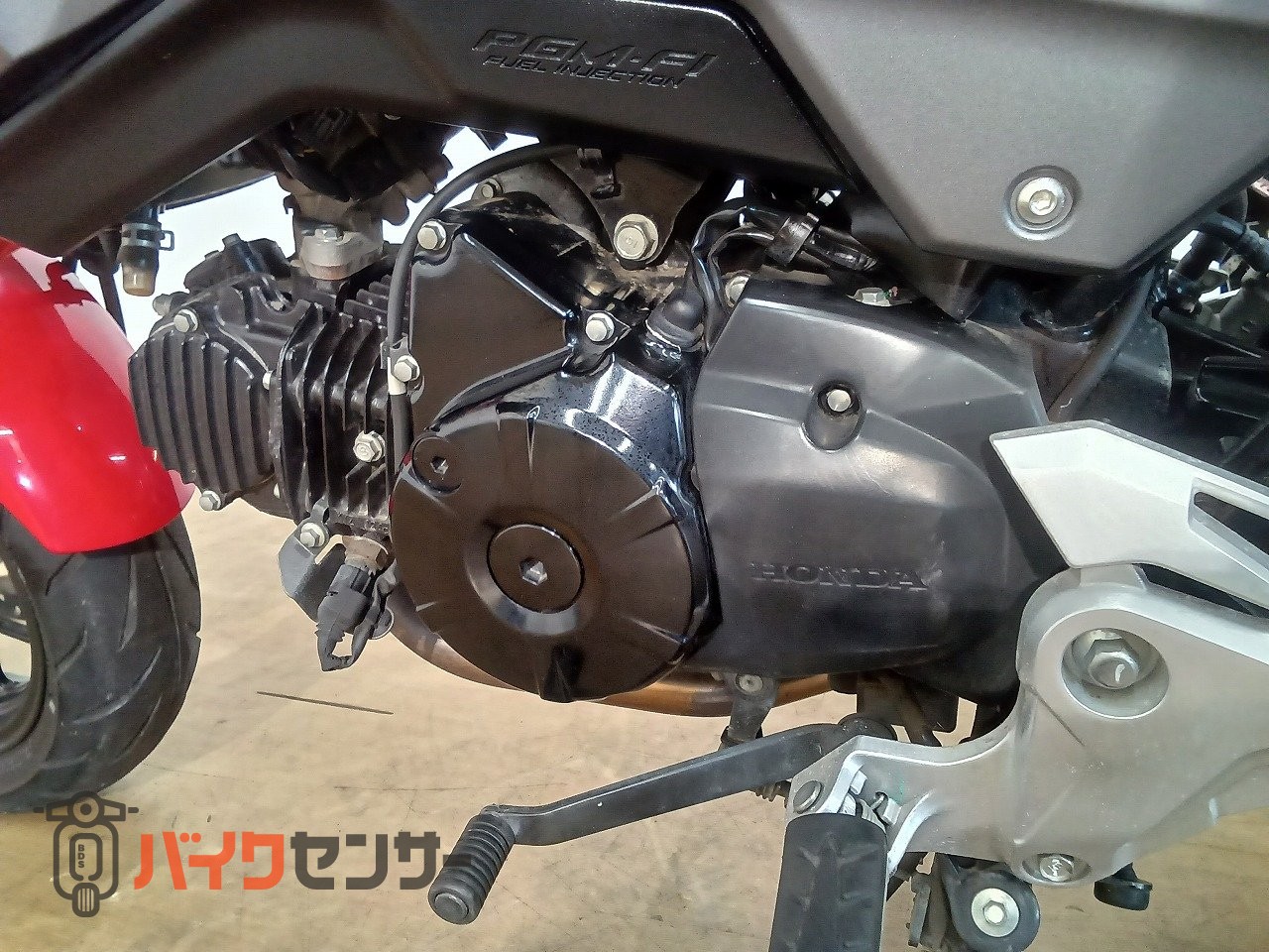 ホンダ GROM（グロム）／JC61型／ヨシムラ製マフラー装備／リア