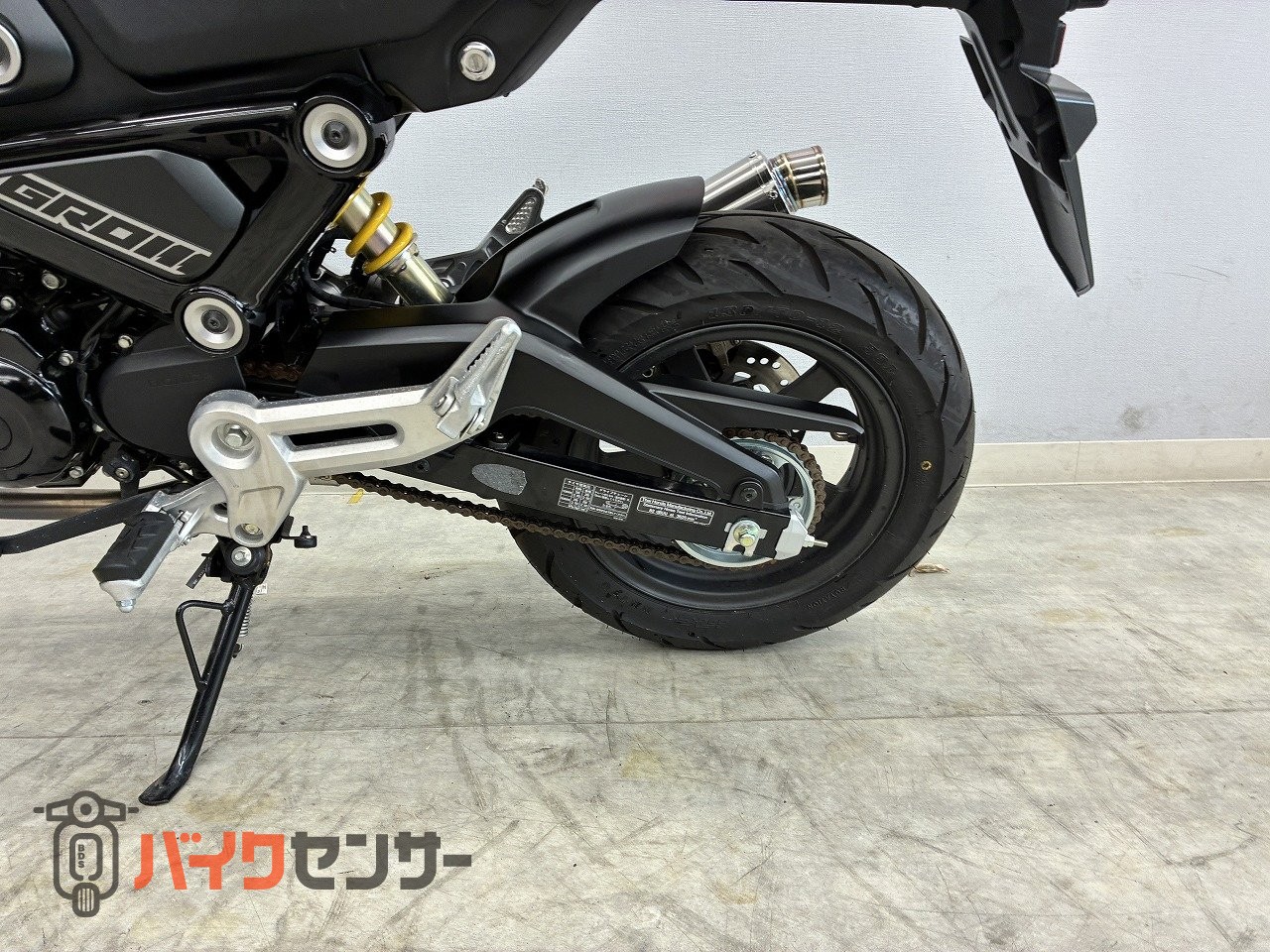 ホンダ グロム JC92 2021年式モデル ヨシムラマフラー、スマホホルダー
