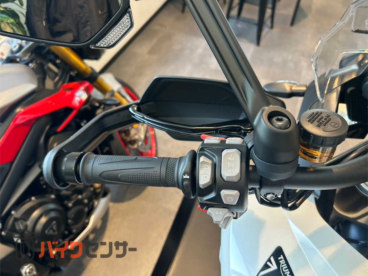 トライアンフ タイガー1200デザートエディション グリップヒーター