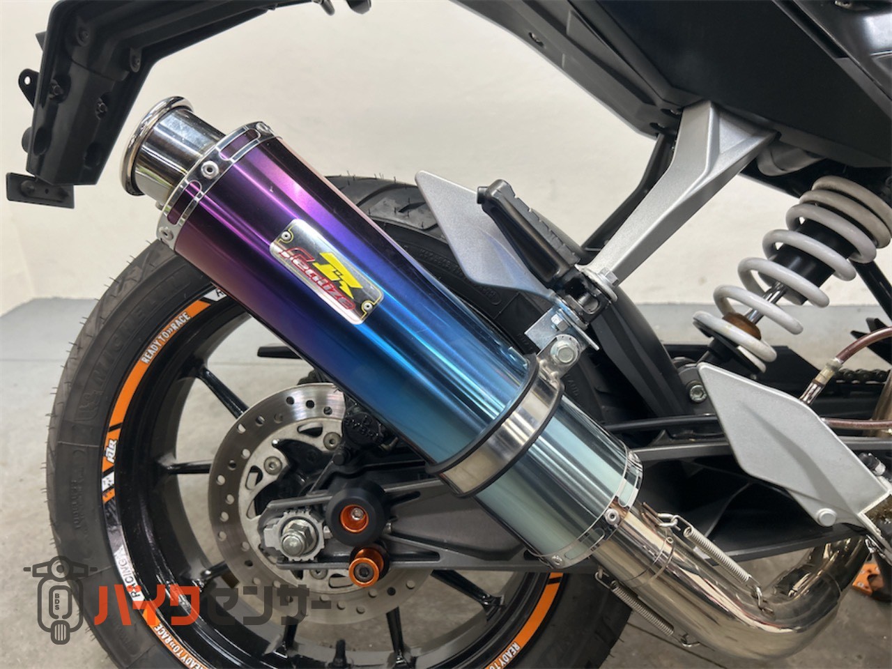 KTM 125 デューク タイヤ前後交換済 Rialize マフラー B697541| BDS