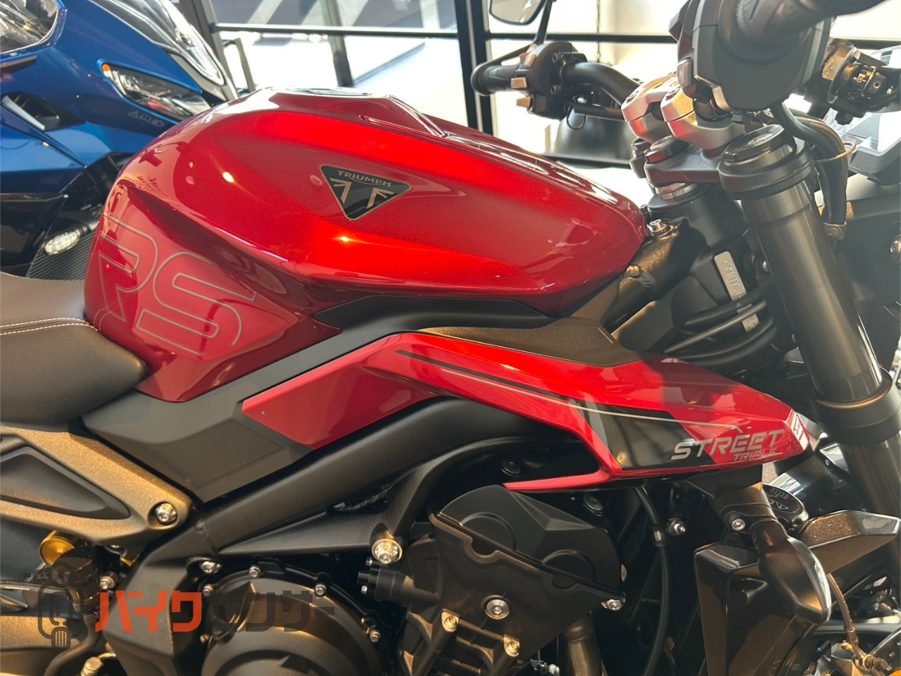トライアンフ ストリートトリプルRS カーニバルレッド ABS B697543