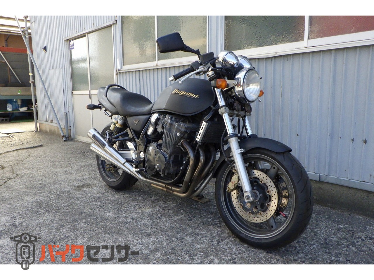 スズキ INAZUMA400 イナズマ400 ヨシムラ4本出しマフラー【不動車】初