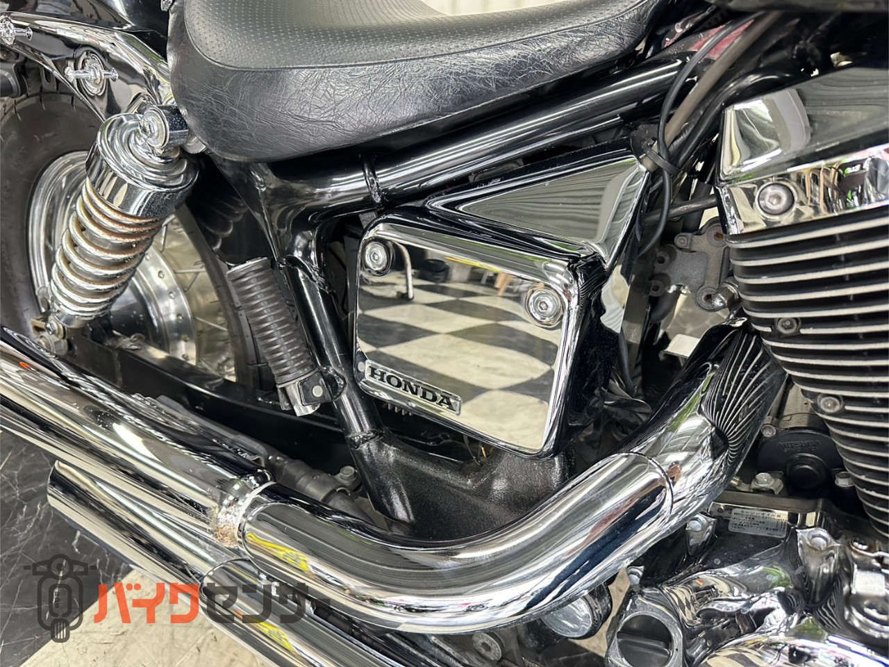 ホンダ シャドウ400スラッシャー 純正マフラー バーハンドル 2001年式