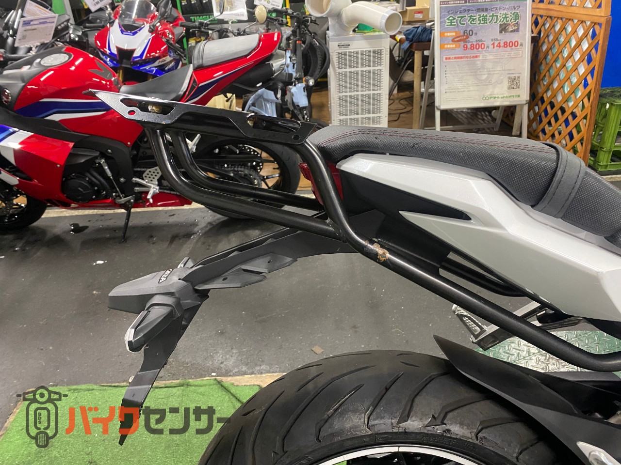 ホンダ CBR650R リヤキャリア マルチバー ワンオーナー クイック