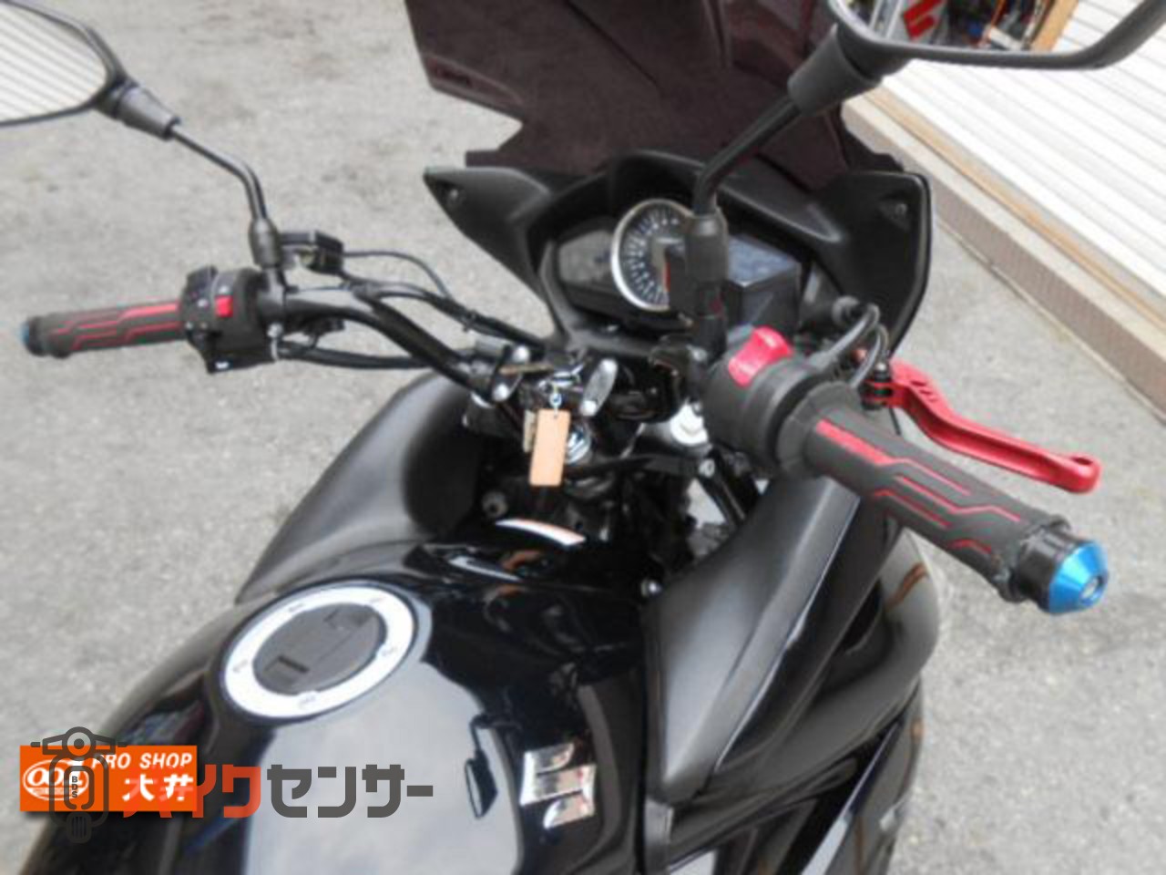スズキ GSR250F・ETC2.0 USB電源・大型スクリーン・リヤキャリア