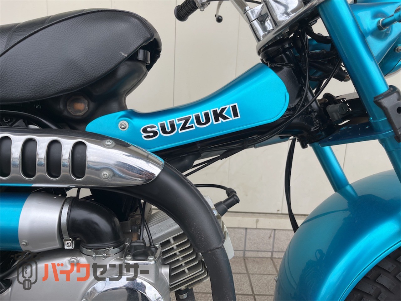 スズキ バンバン90 2型 空気入あり 整備済み車両 社外燃料コック