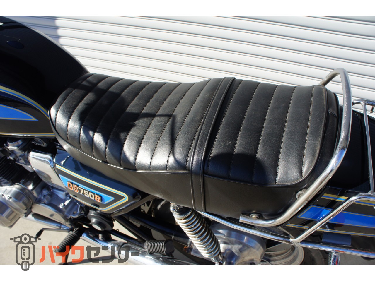 スズキ GS750G 昭和55年2月 タックロールシート オリジナル B069926