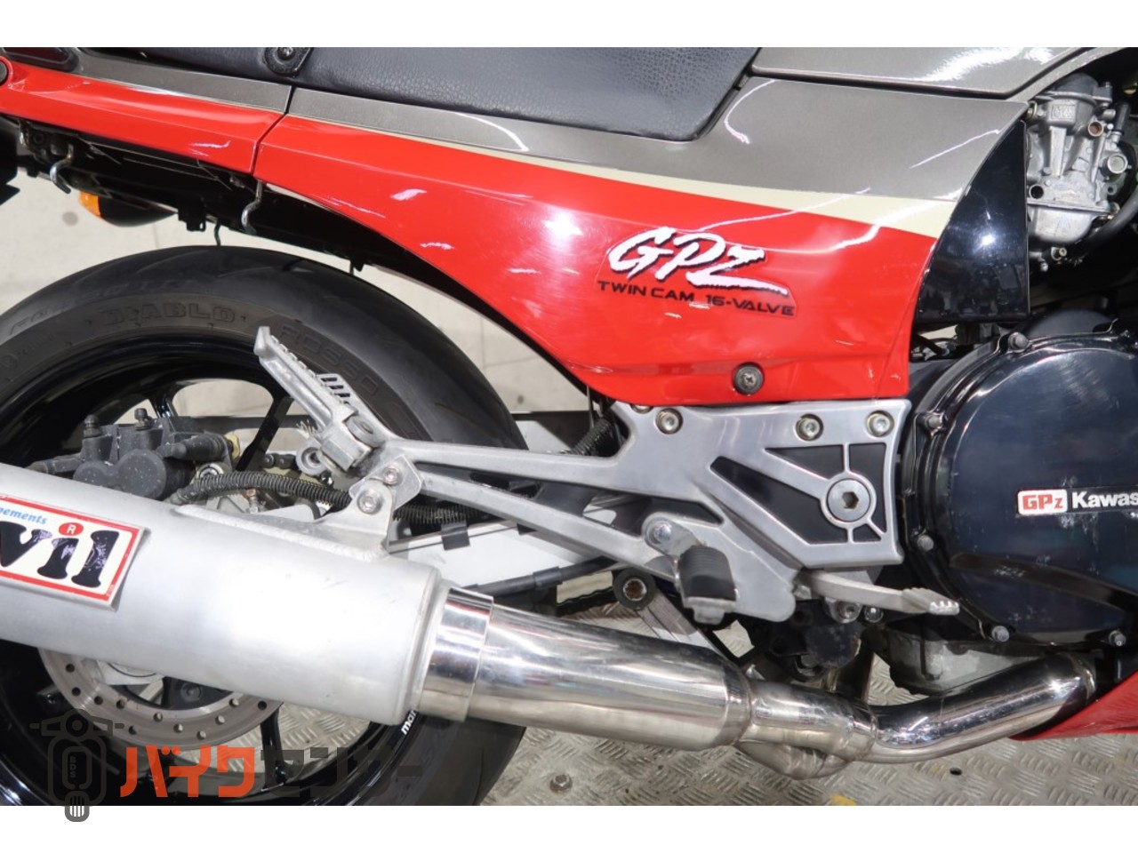 GPZ900RニンジャDEVILマフラーZX900Aデビル管GPZ750R忍者 重Mさん