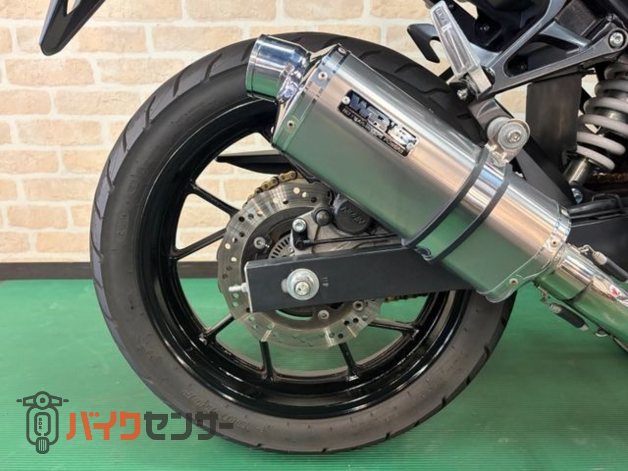 WR’S　マフラー　GSX250R スズキ GSX250R ETC搭載 WR'Sマフラー puigスクリーン マルチバー