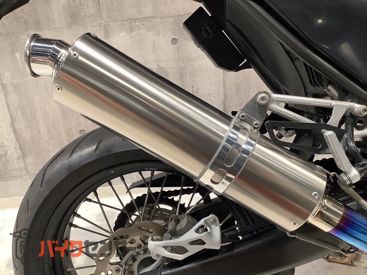 ヤマハ WR250X 2007年モデル ビート製フルエキマフラー ZETA製ハンドル