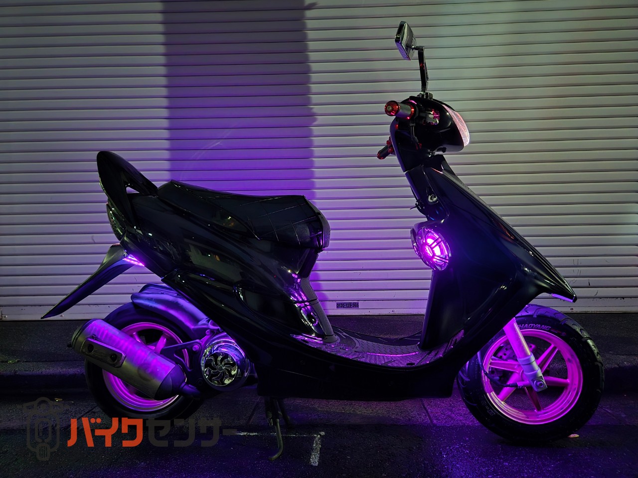 ホンダ DIO ZX 変幻自在LED・ストロボ・Bluetoothアンプ・2スピーカー