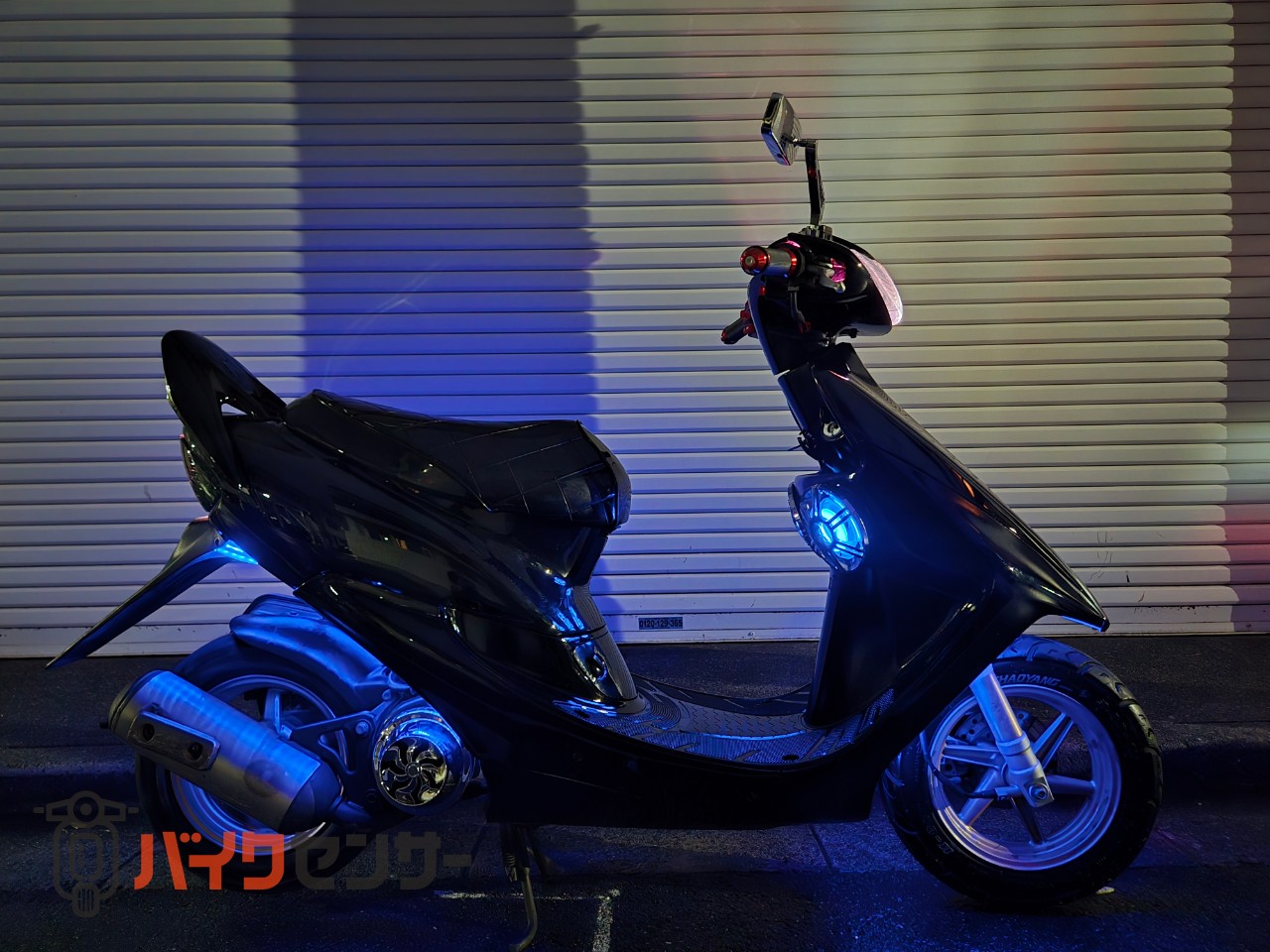 ホンダ DIO ZX 変幻自在LED・ストロボ・Bluetoothアンプ・2スピーカー