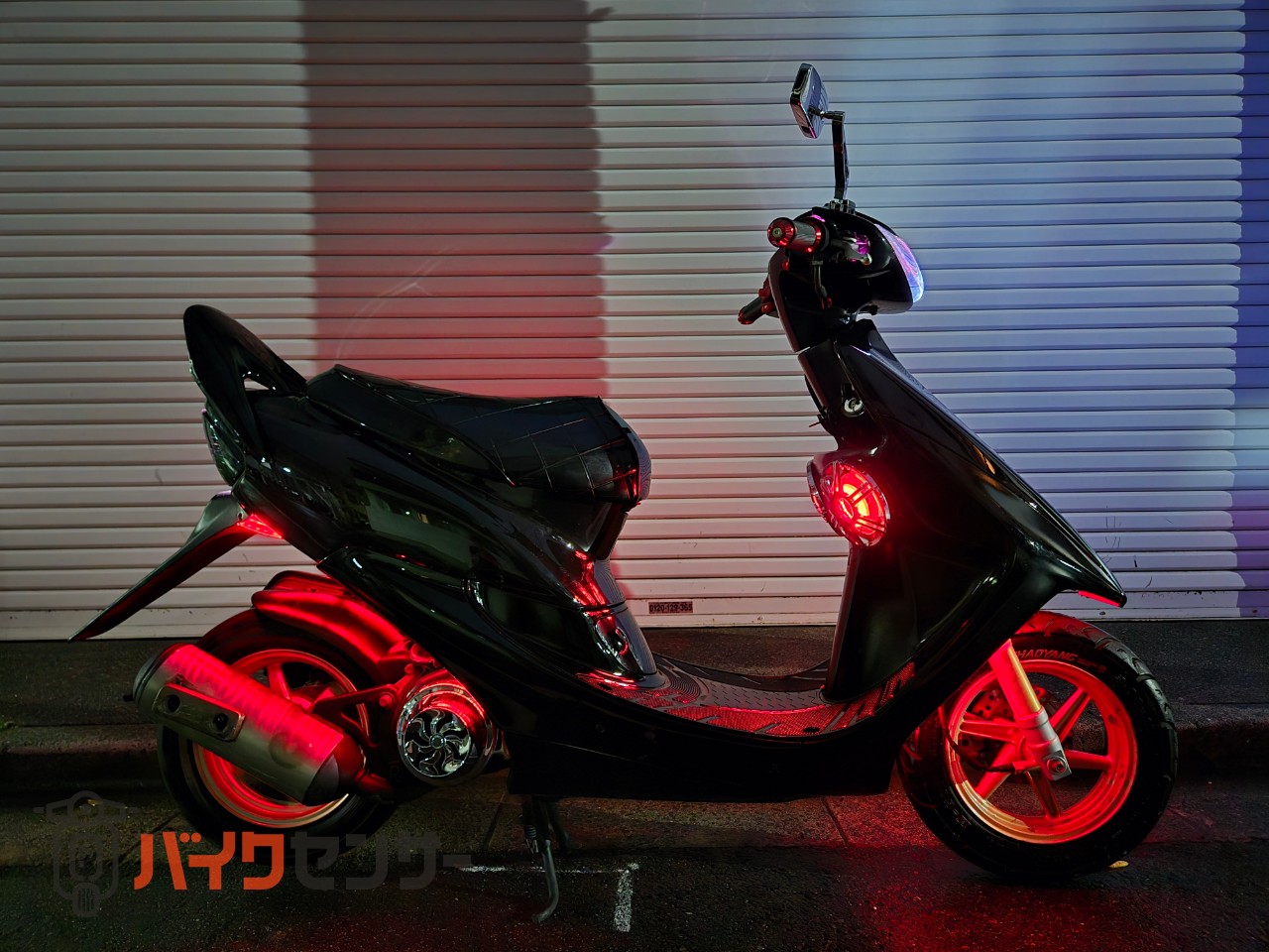 ホンダ DIO ZX 変幻自在LED・ストロボ・Bluetoothアンプ・2スピーカー