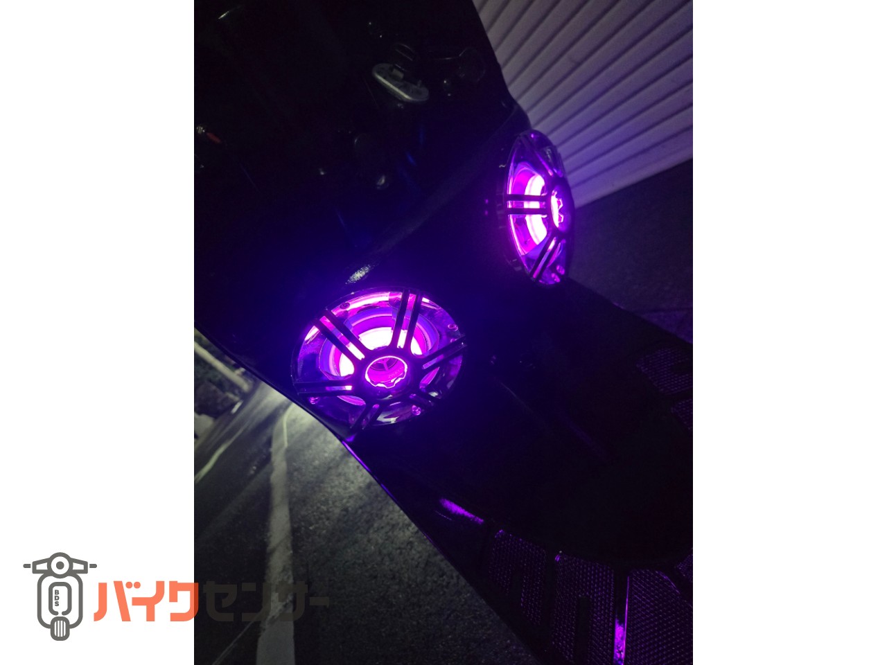 週末限定/最安値限界突破価格　フルセット　エスカフローネ　レーザーディスク LD ホンダ DIO ZX 変幻自在LED・ストロボ・Bluetoothアンプ・2スピーカー