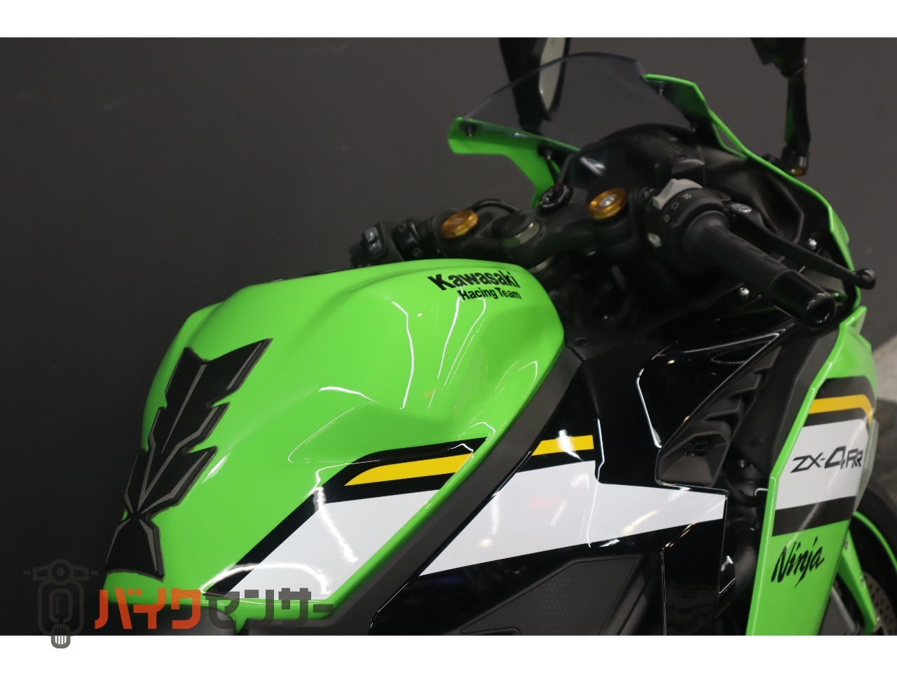カワサキ NINJA ZX-4RR 2025モデル ETC、フレームスライダー付き