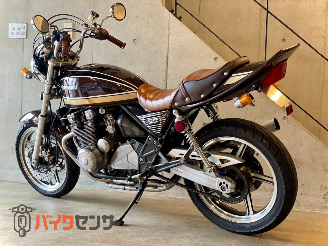 カワサキ ZEPHYR400 ブラウンタイガー ワルツ機械 ウオタニSP2