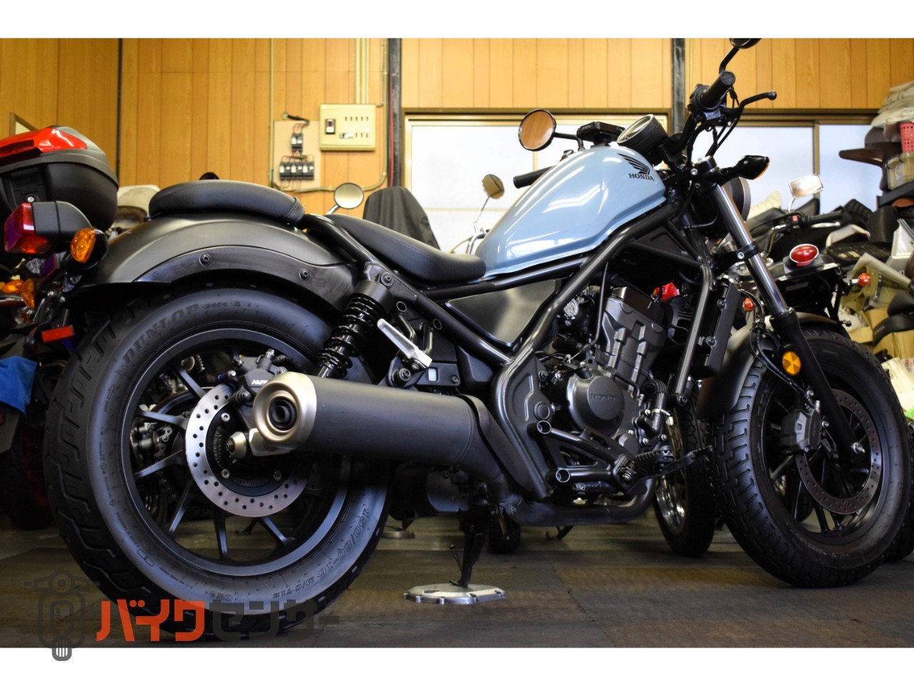ホンダ レブル250 ABS MC49 2019年 パールカデットグレー ETC装着済み