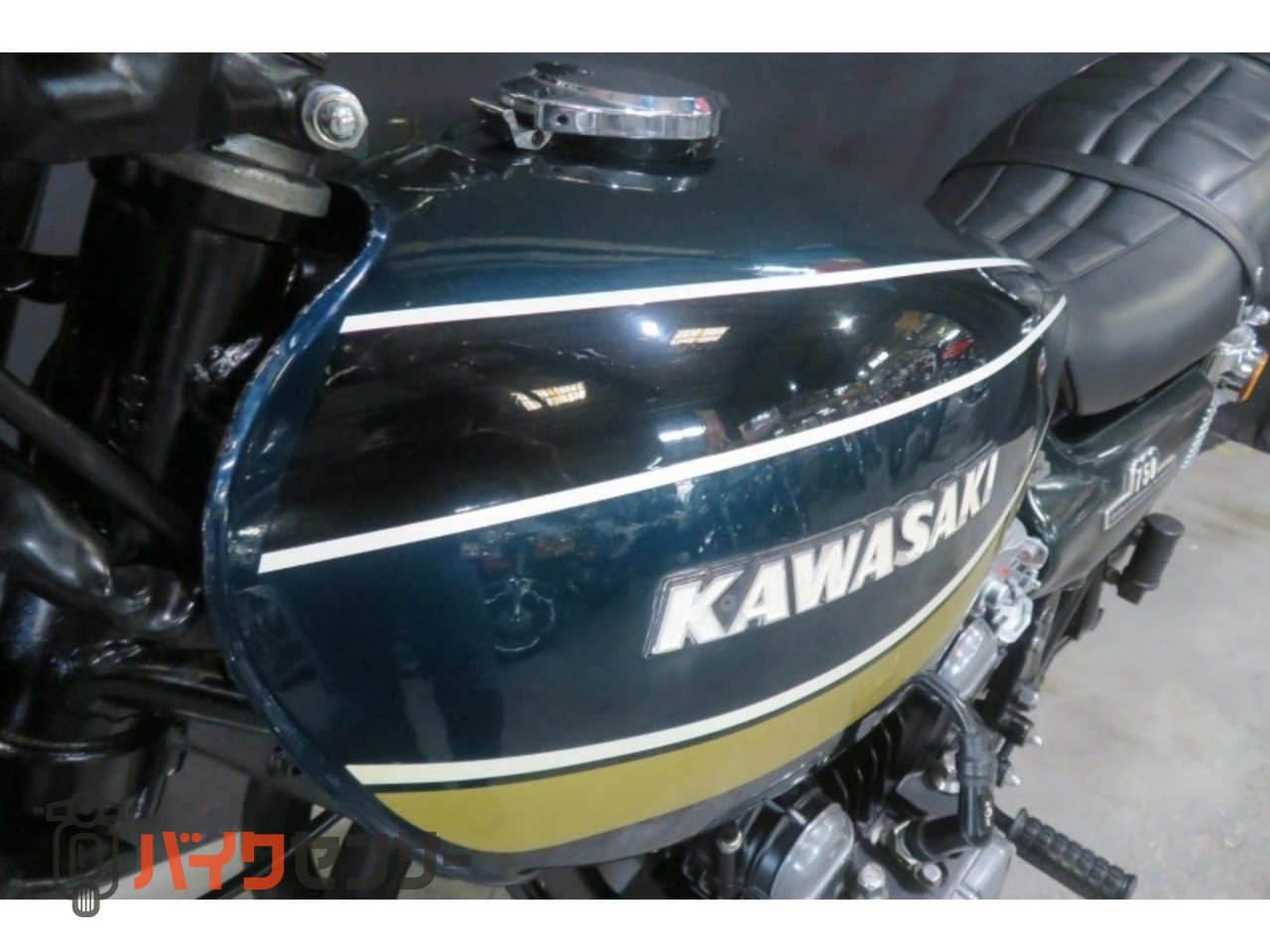 カワサキ 750RS 青玉オリジナルペイント CRキャブ ZUオリジナル集合管