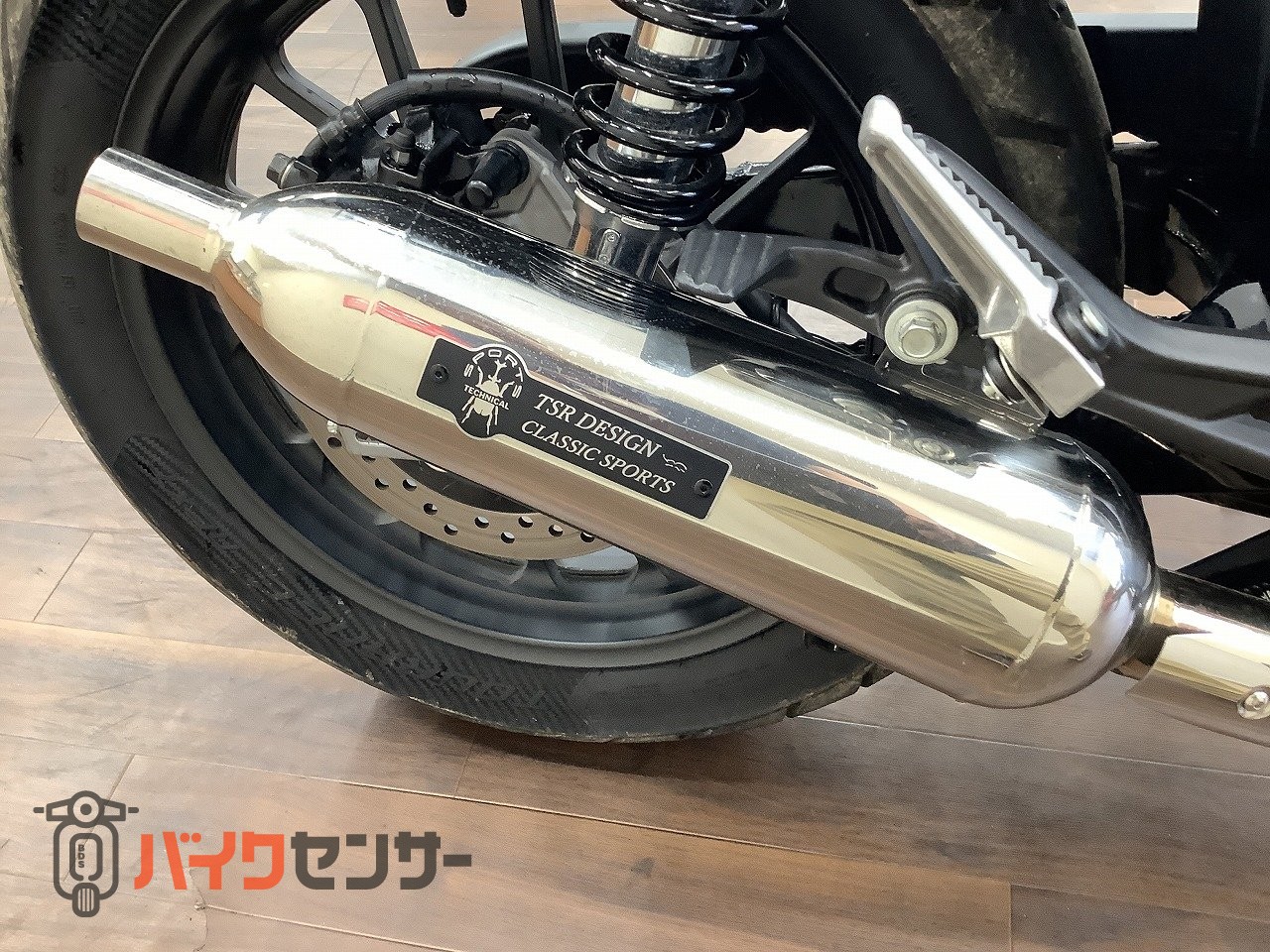 ホンダ GB350S TSR製キャブトンマフラー・エンジンガード・グラブバー