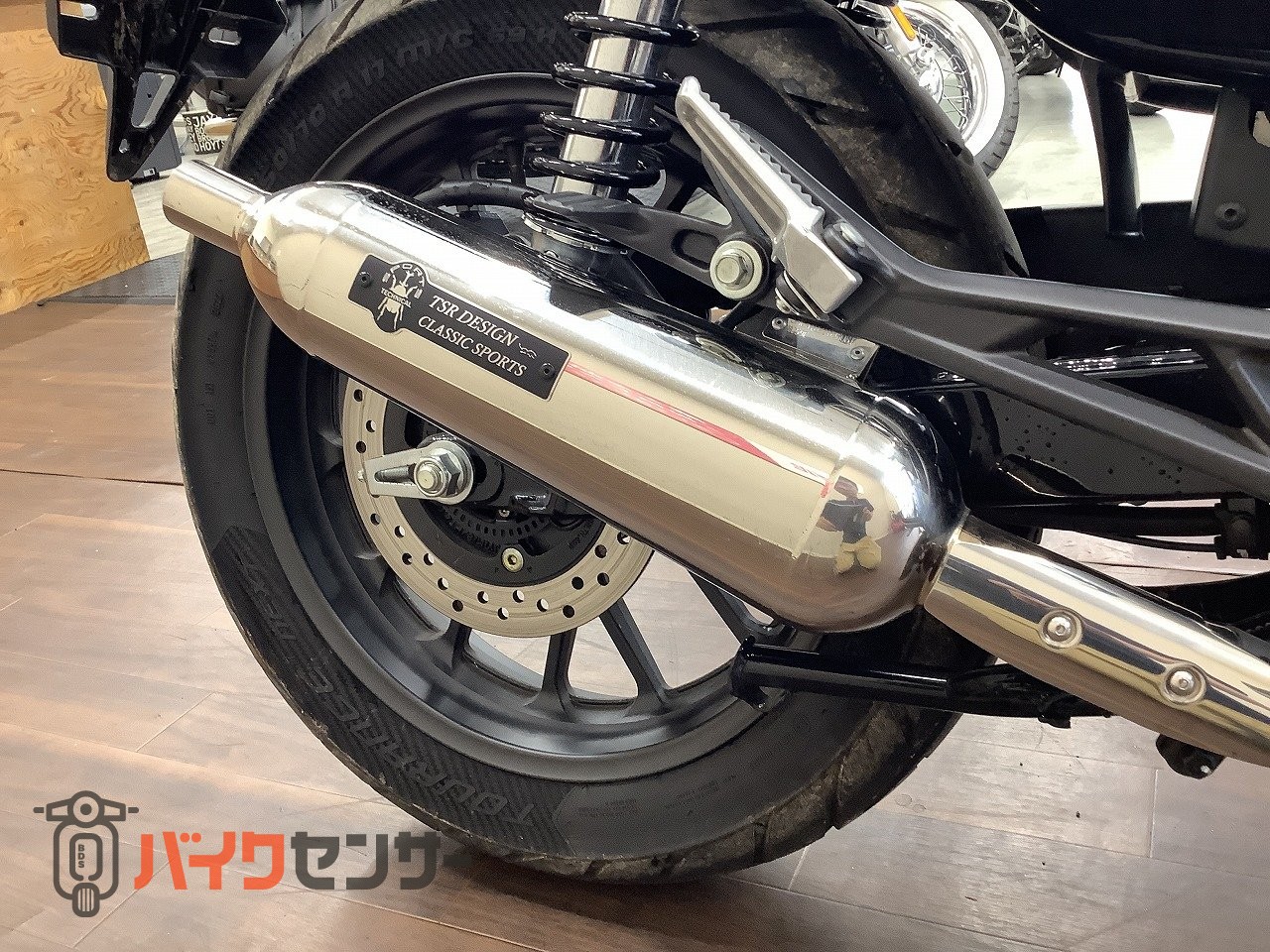 ホンダ GB350S TSR製キャブトンマフラー・エンジンガード・グラブバー