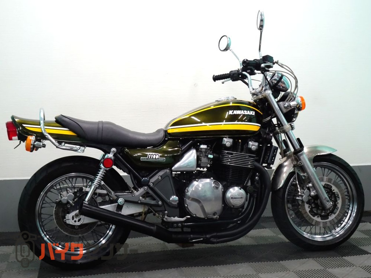 カワサキ 雰囲気抜群のZ2スタイル！ ゼファ－1100RS タイガーカラー