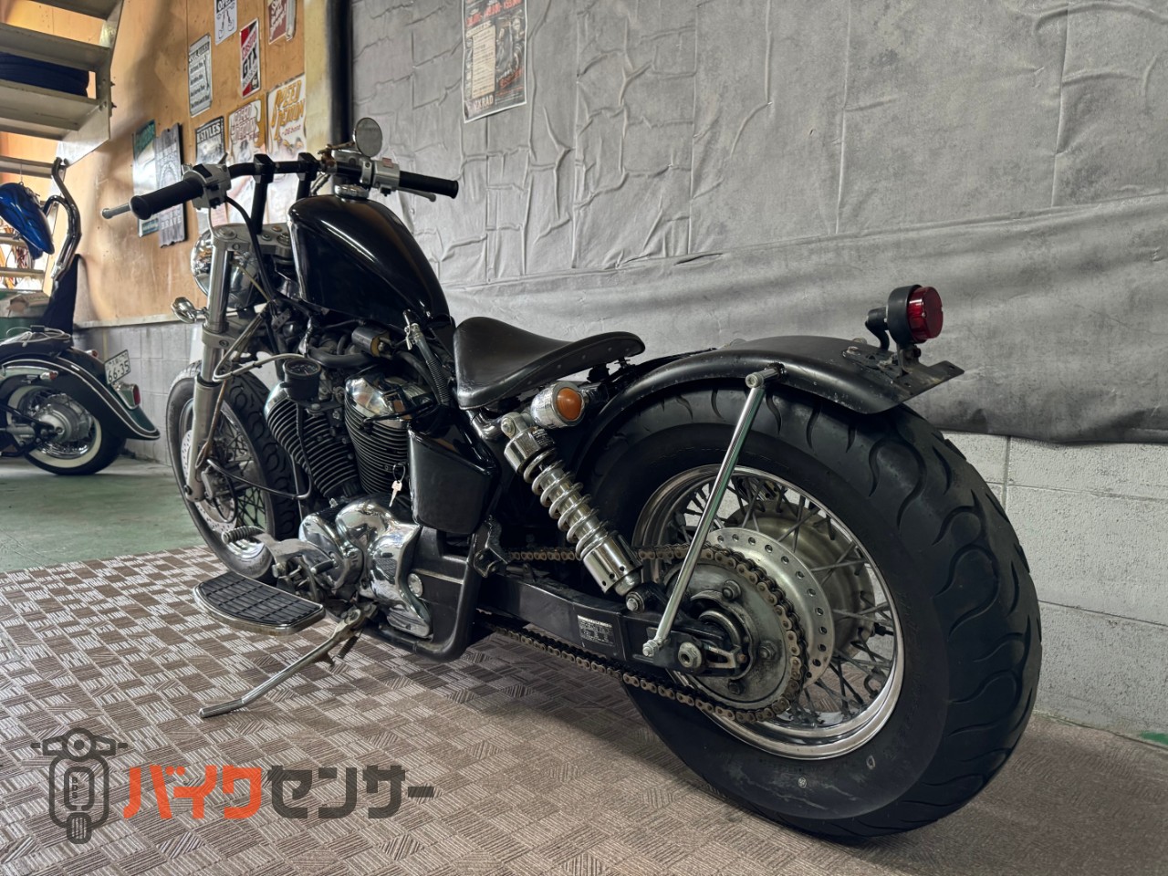 ホンダ シャドウ400 LOWStyleチョッパー スポタン リアフェンダー