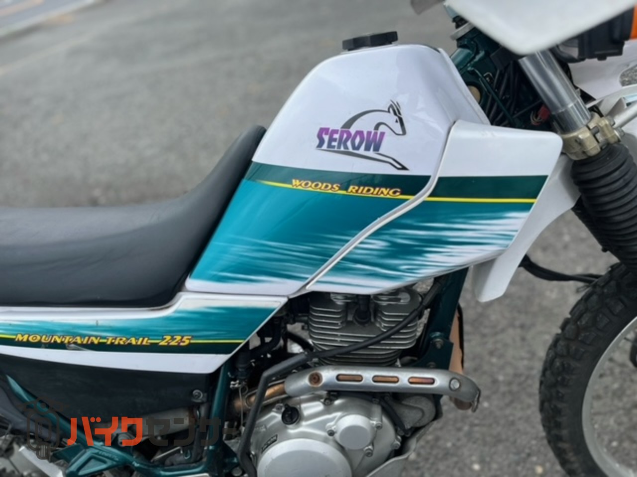 ヤマハ セロー225WE 人気のセロー225WE キックスターター付 GIVI