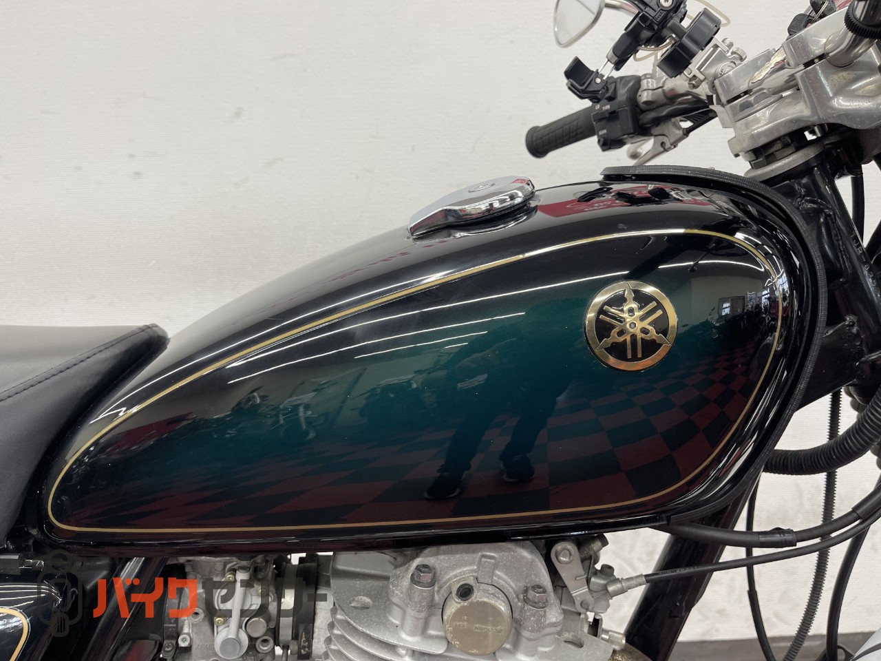 ヤマハ SR400S 1995年モデル サンバーストカラー/ショーワ製サス/社外