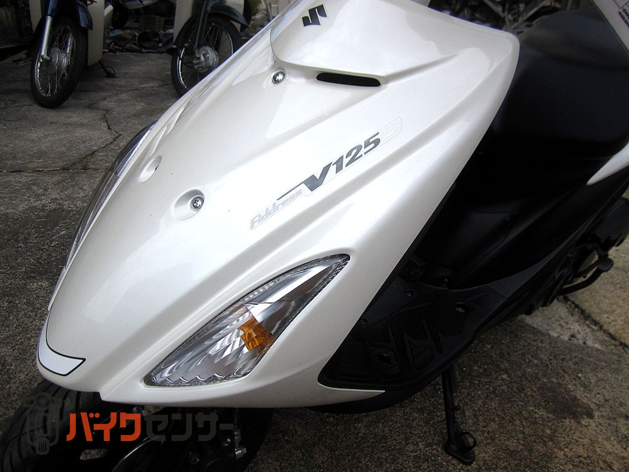 スズキ アドレスV125S 2010年モデル ノーマル車 スズキ純正キー2本