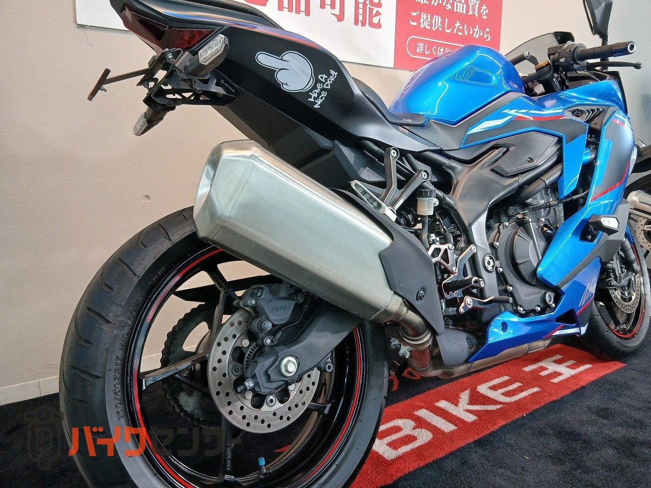 カワサキ Ninja ZX-4R SE【ABS フェンダーレス マルチバー 250ccクラス