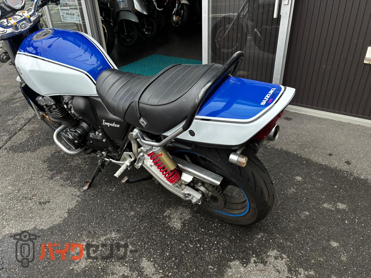 スズキ GSX400インパルス ETC装着 社外マフラー 4発ネイキッド B704483