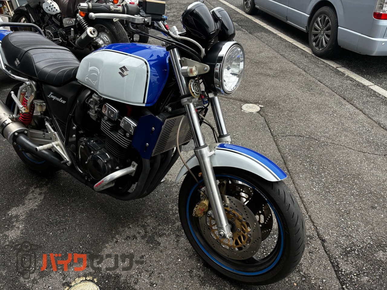 スズキ GSX400インパルス ETC装着 社外マフラー 4発ネイキッド B704483