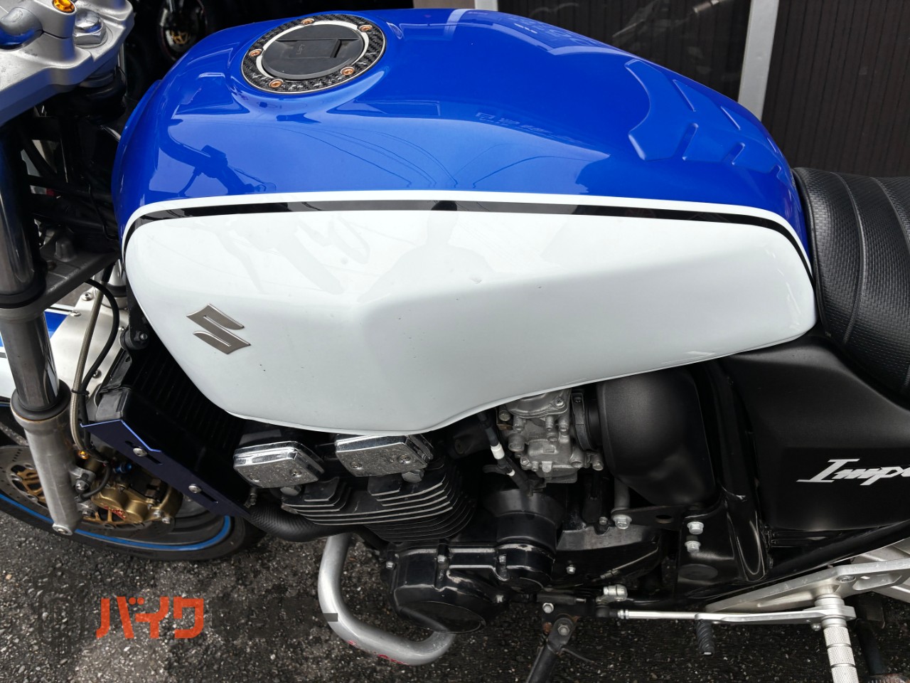 スズキ GSX400インパルス ETC装着 社外マフラー 4発ネイキッド B704483