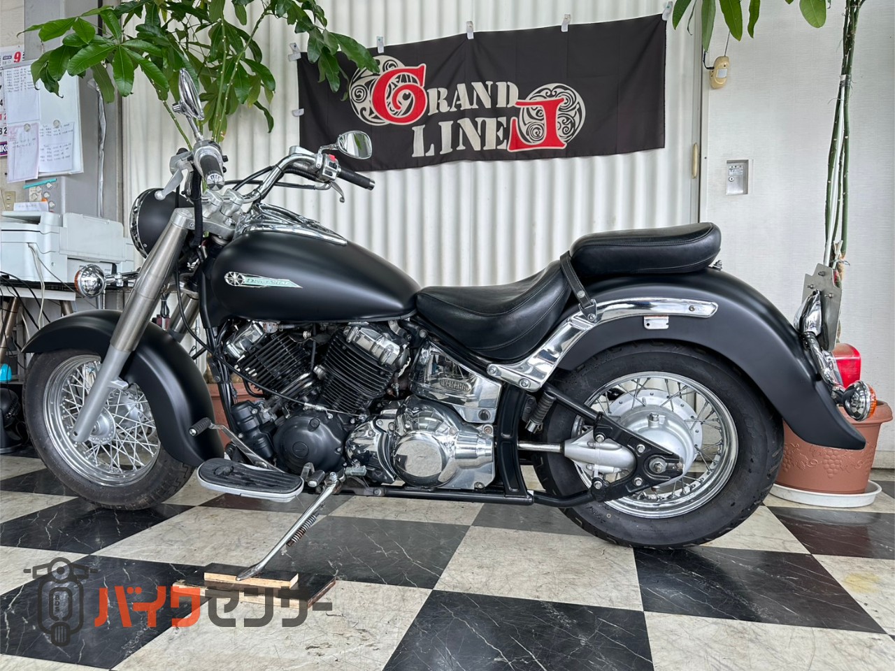 ヤマハ ドラッグスター400クラシック VH01J ベントマフラー 純正