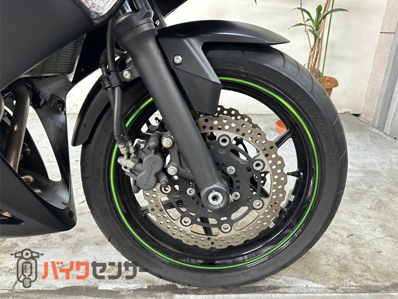 カワサキ Ninja400R フル塗装 2013年式 43馬力 マットブラック B704545