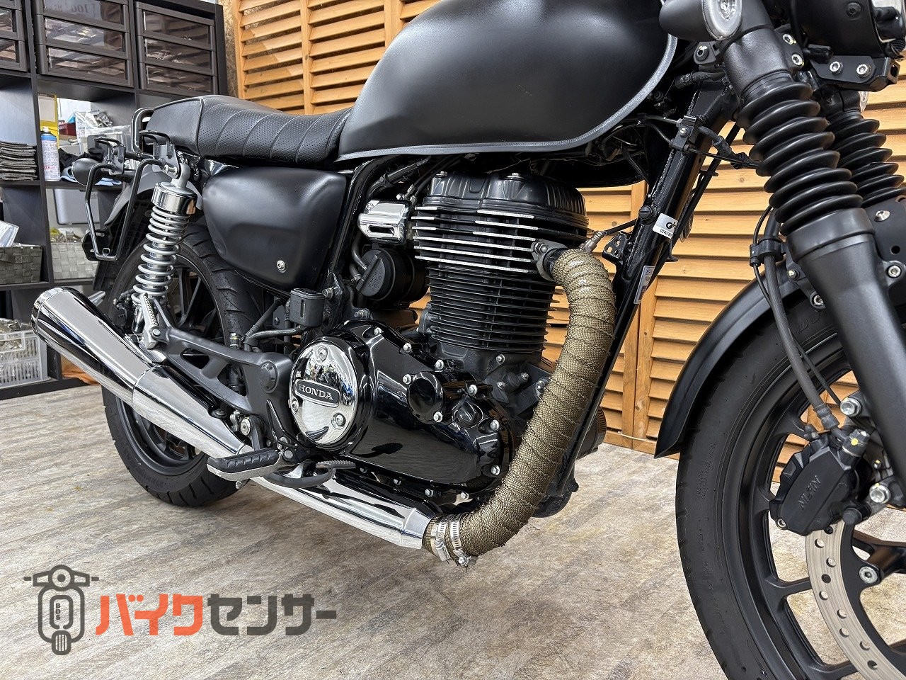 ホンダ GB350 2021年モデル カスタムシート フォークブーツ