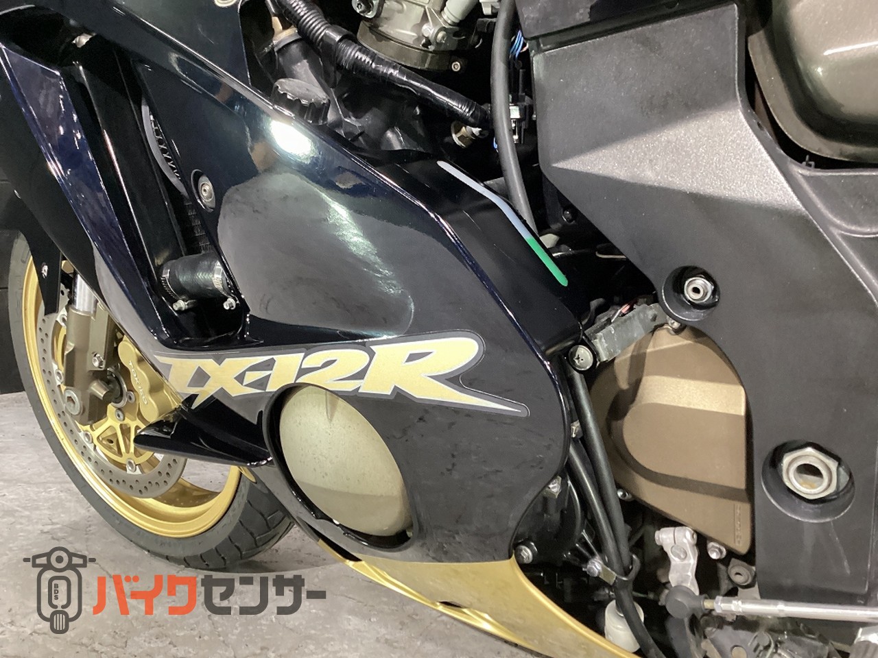 カワサキ ZX-12R 乗出し整備済・B型・後期型・アグラス製バック