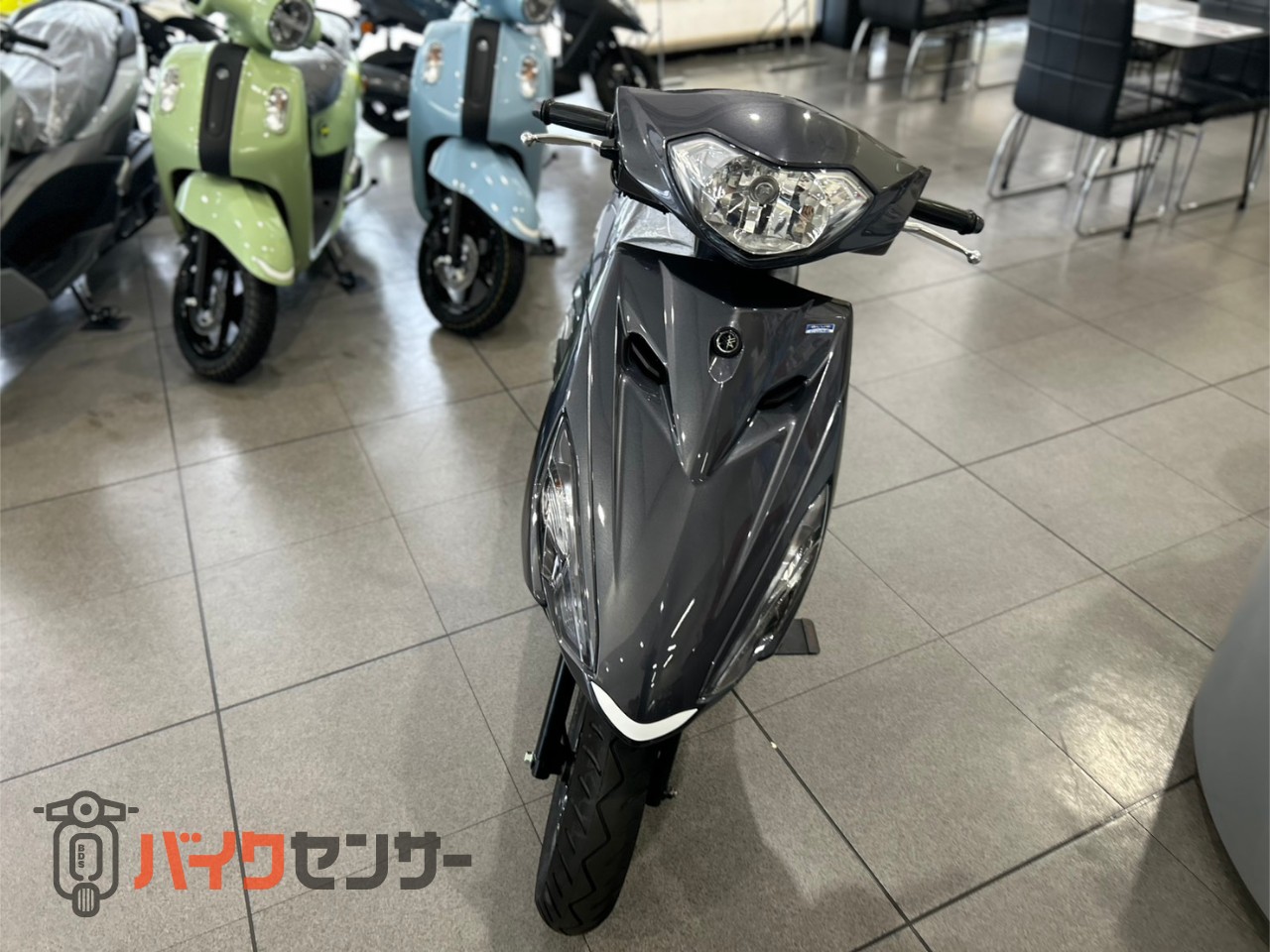 ヤマハ AXIS Z 2026年モデル ダークブルーイッシュグレーメタリック8