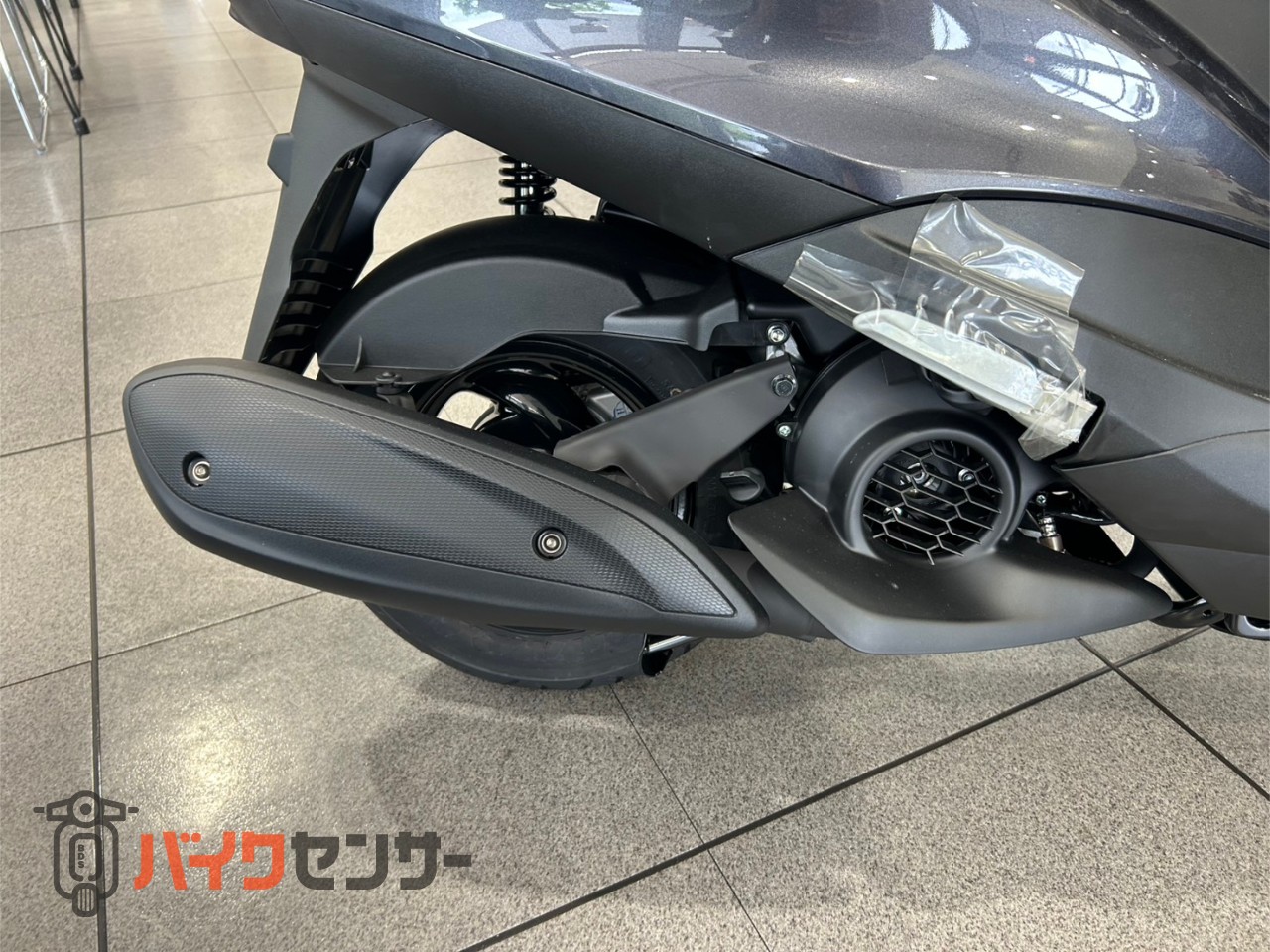 ヤマハ AXIS Z 2026年モデル ダークブルーイッシュグレーメタリック8